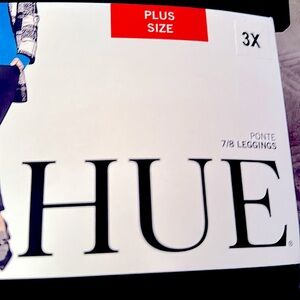 HUE ponte leggings NWT